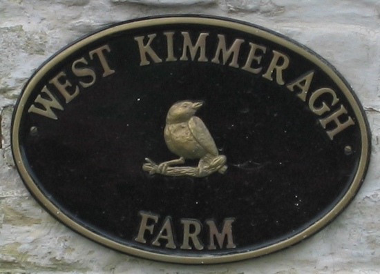 West Kimmeragh farm sign