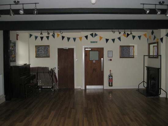 Basement with Piano